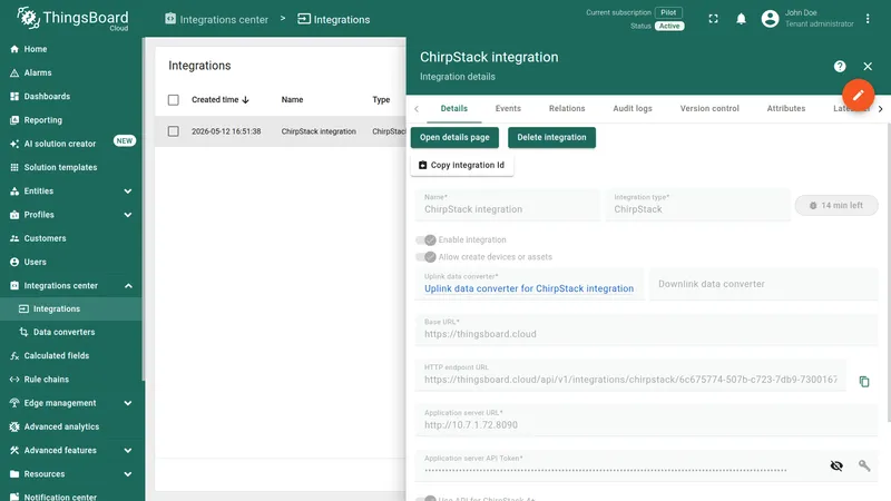 Edit integration
