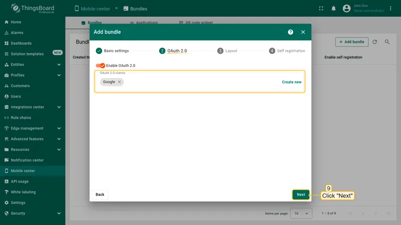 Configure OAuth 2.0 providers