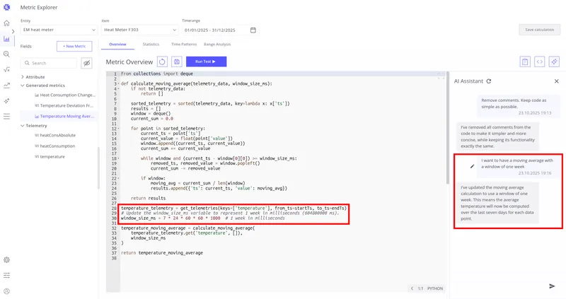 Regenerated code with changes