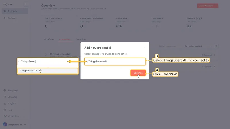 Search ThingsBoard API