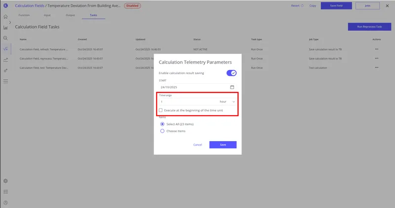 Frequency selector for the refresh task