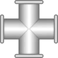Cross pipe SCADA symbol