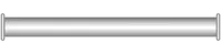 Extra long horizontal pipe SCADA symbol