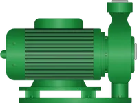 Left motor pump SCADA symbol