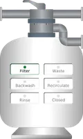 Sand filter SCADA symbol