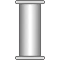 Vertical pipe SCADA symbol