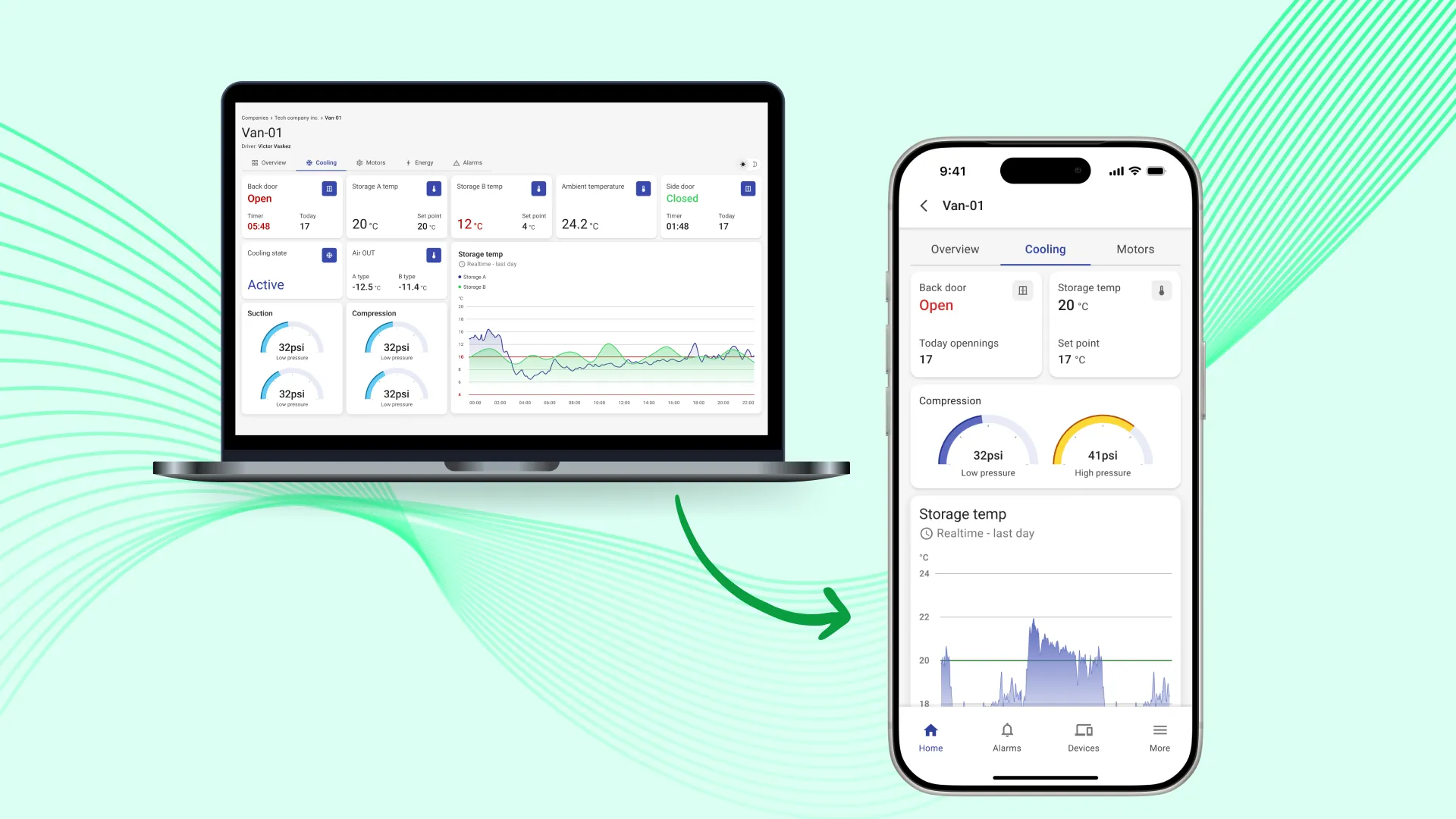 The ThingsBoard mobile app