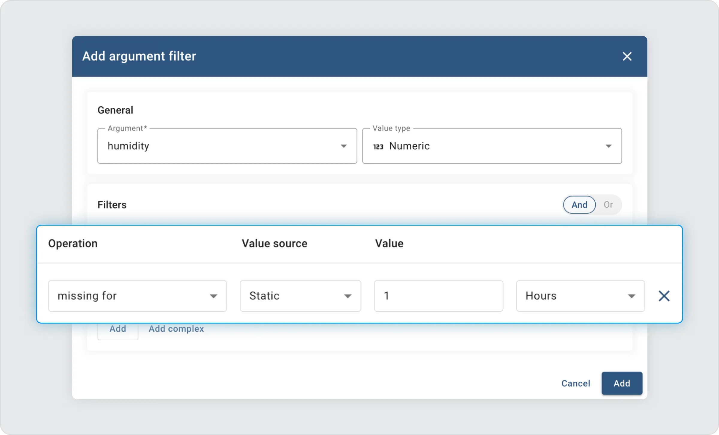 Missing field handling in calculated fields in ThingsBoard 4.3